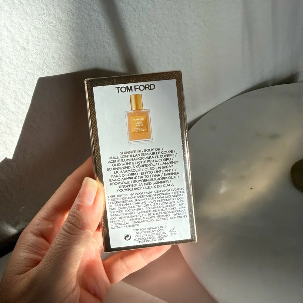 NWT Tom Ford Soleil Blanc Shimmering Body Oil